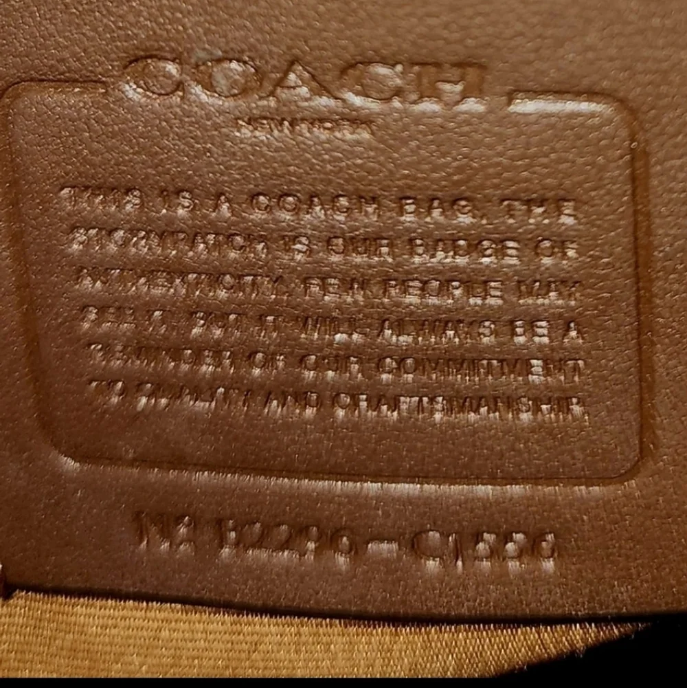 Coach Mini C1556 Rowan File Bag